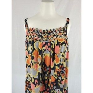 Liquid Silk Women's Abstract Multicolor Cami Tank Top 6